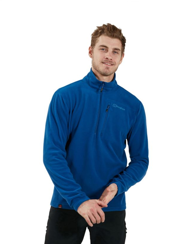 Berghaus Prism Micro PT Half Zip Fleece-Blue/Blue