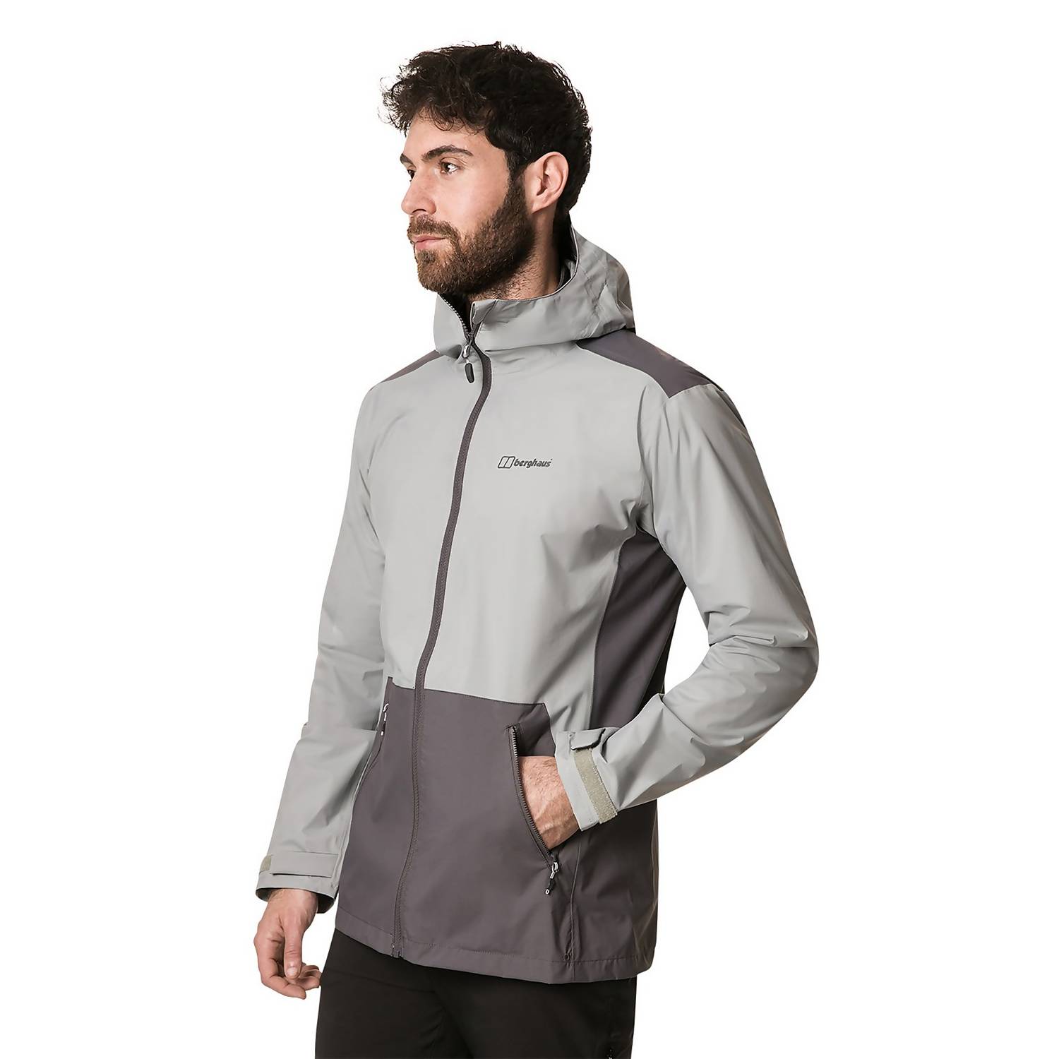 Mens grey berghaus clearance jacket