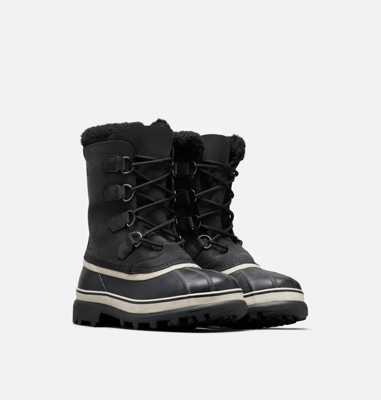 Sorel Caribou Men's Waterproof Boots-Black, Dark Stone