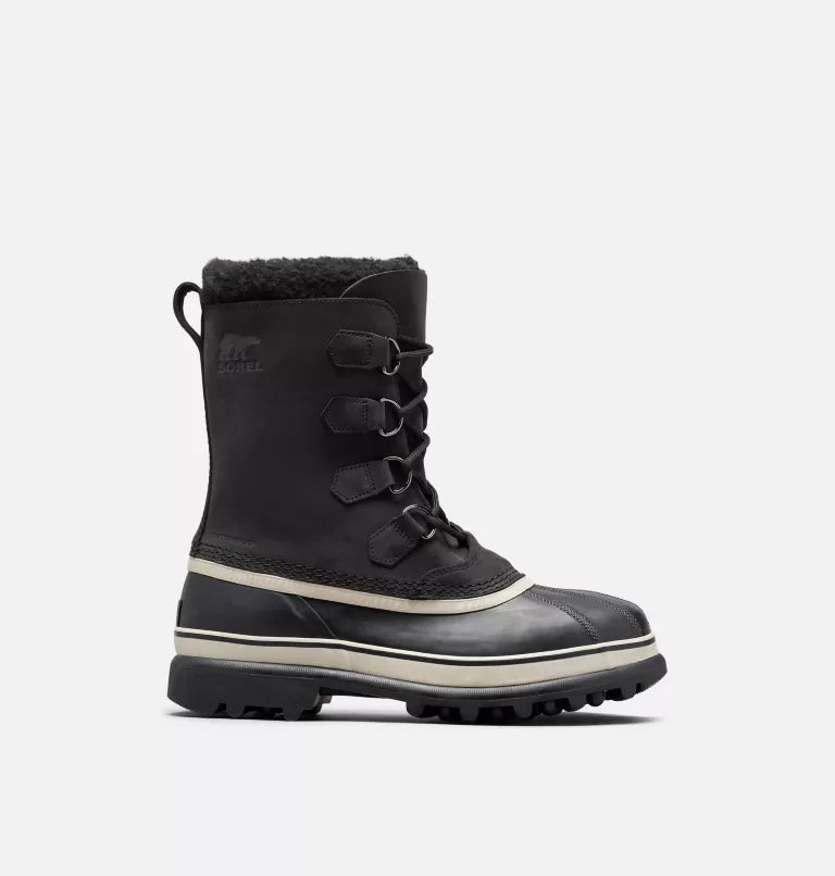 Sorel Caribou Men's Waterproof Boots-Black, Dark Stone