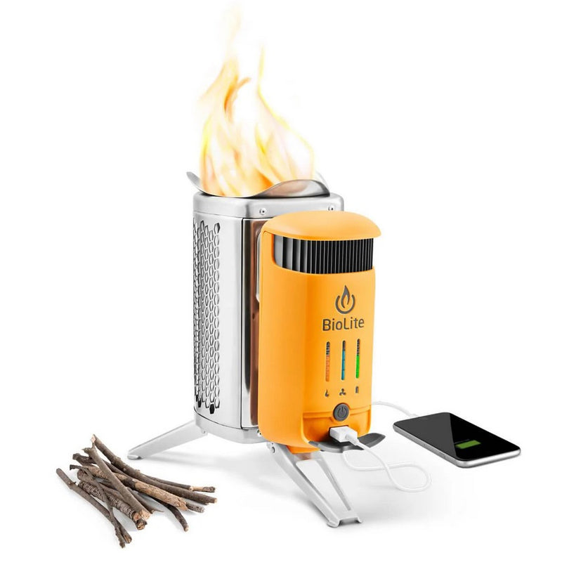 BioLite CampStove 2+ Electricity Generating Wood Camp Stove