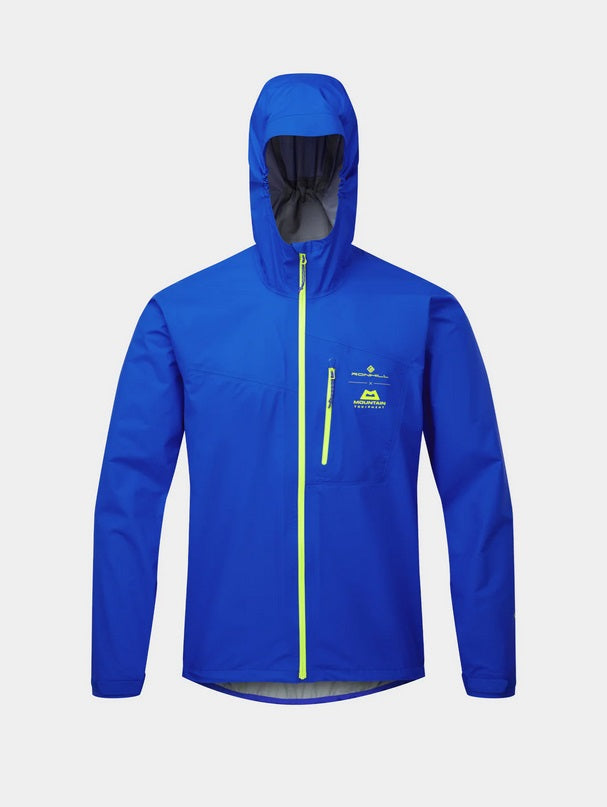 Ronhill Men's Tech Gore-Tex Mercurial Jacket-Azurite/Citrus