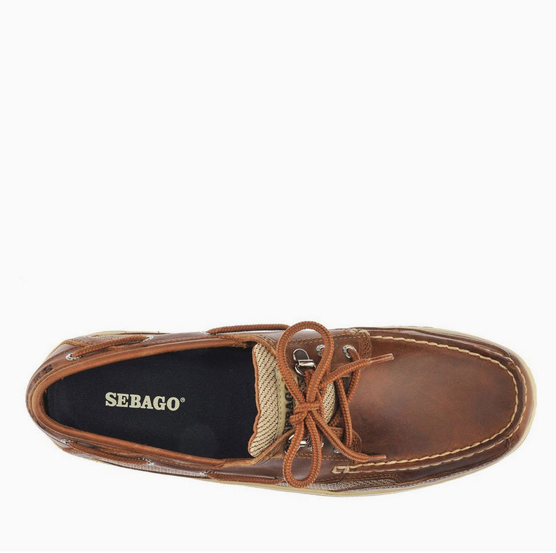 Sebago Clovehitch II Shoe Mens-Brown Cinnamon Walnut