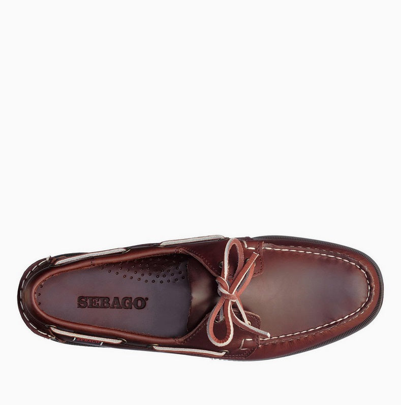 Sebago Docksides Moccasin Mens-Brown Gum