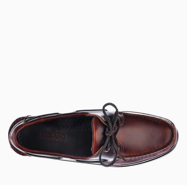 Sebago Schooner Shoe Mens-Brown Gum