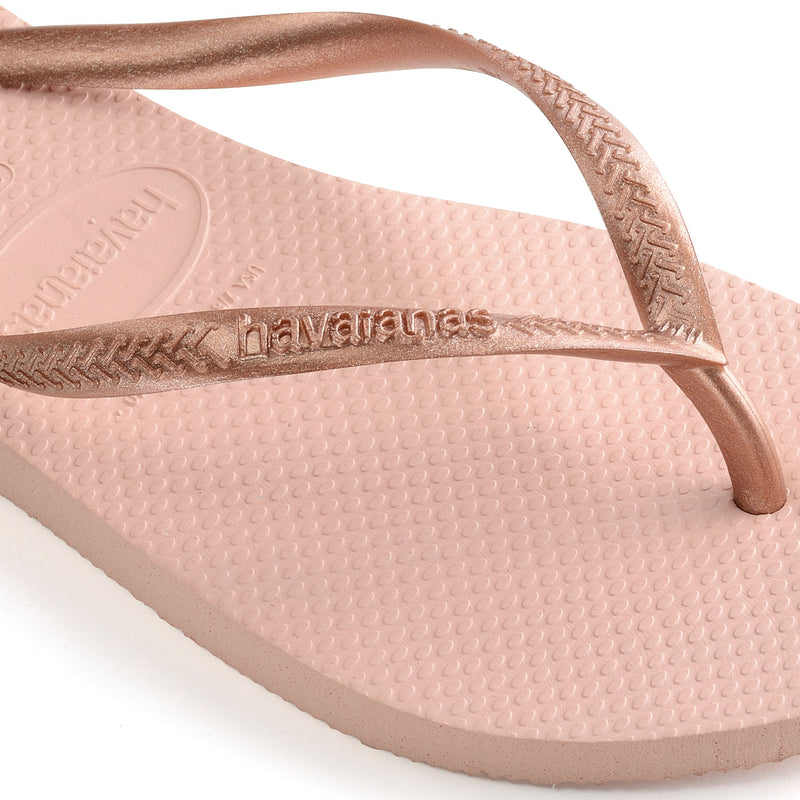 Havaianas Slim Flip Flops-Ballet Rose