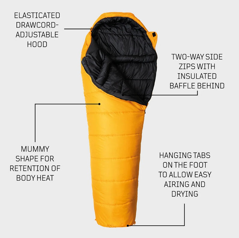 Snugpak Sleeper Expedition Sleeping Bag-Assorted Colours