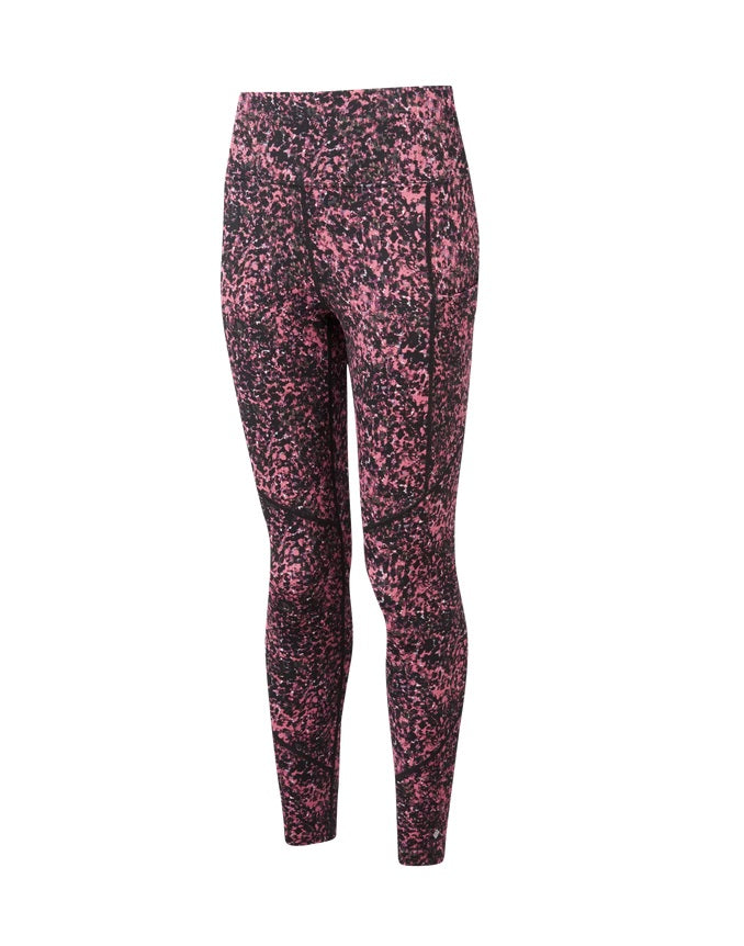 Ronhill Women's Tech Tight-Salsa Sprinkle