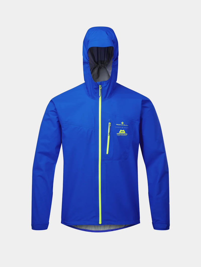 Ronhill Men's Tech Gore-Tex Mercurial Jacket-Azurite/Citrus