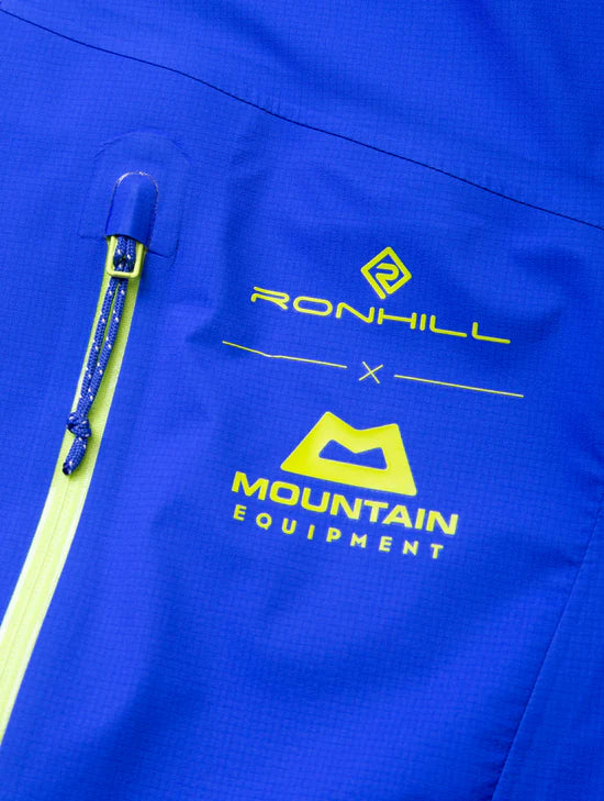 Ronhill Men's Tech Gore-Tex Mercurial Jacket-Azurite/Citrus