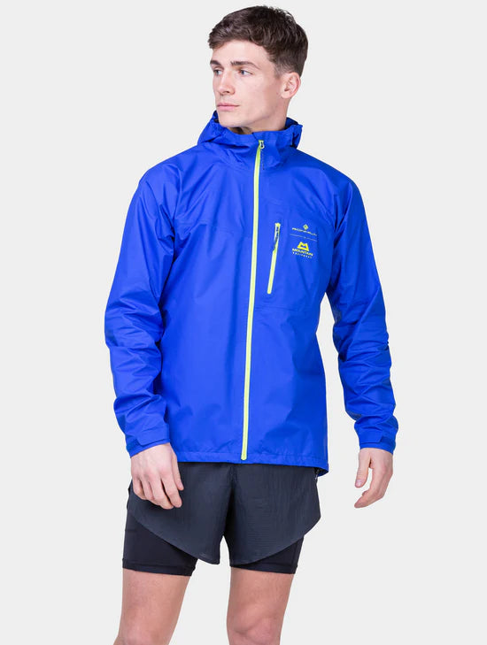 Ronhill Men's Tech Gore-Tex Mercurial Jacket-Azurite/Citrus