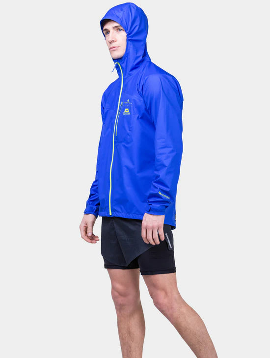 Ronhill Men's Tech Gore-Tex Mercurial Jacket-Azurite/Citrus