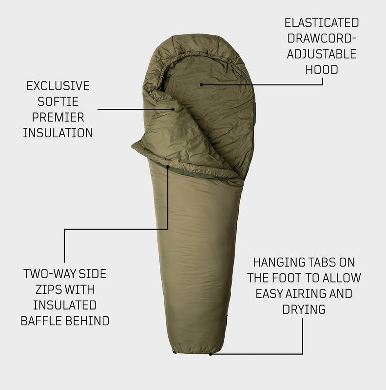 Snugpak Softie 6 Kestrel Sleeping Bag UK MADE-Assorted Colours