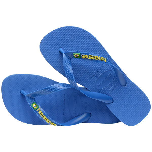 Havaianas Men's Brasil Logo Neon Flip Flops-Assorted Colours