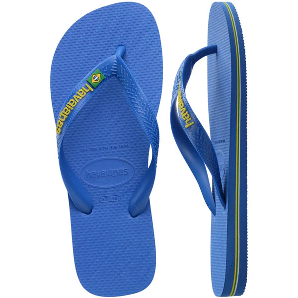 Havaianas Men's Brasil Logo Neon Flip Flops-Assorted Colours