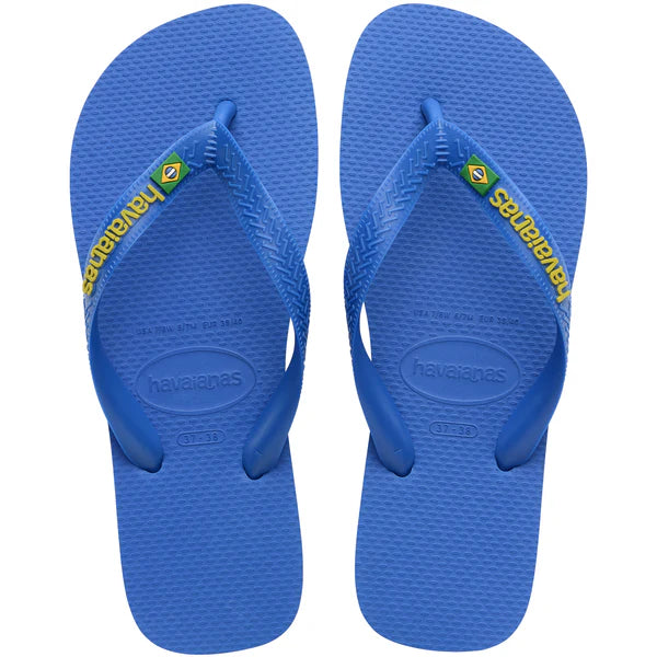 Havaianas Men's Brasil Logo Neon Flip Flops-Assorted Colours