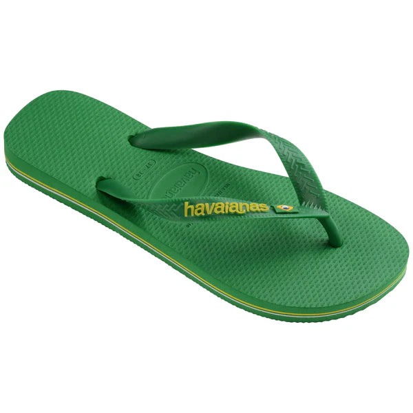 Havaianas Men's Brasil Logo Neon Flip Flops-Assorted Colours