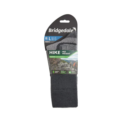 Bridgedale Midweight Merino Performance Boot Socks-Assorted Colours