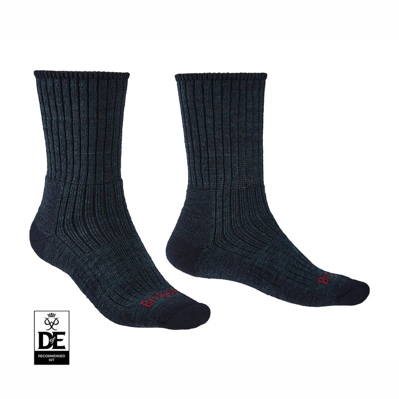 Bridgedale Men's Midweight Merino Comfort Boot Socks-Assorted Colours