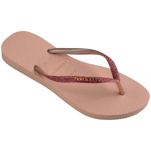 Havaianas Women's Slim Glitter II Flip Flops-Assorted Colours