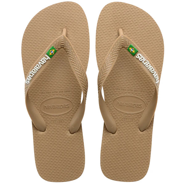 Havaianas Brasil Logo Flip Flops-Assorted Colours