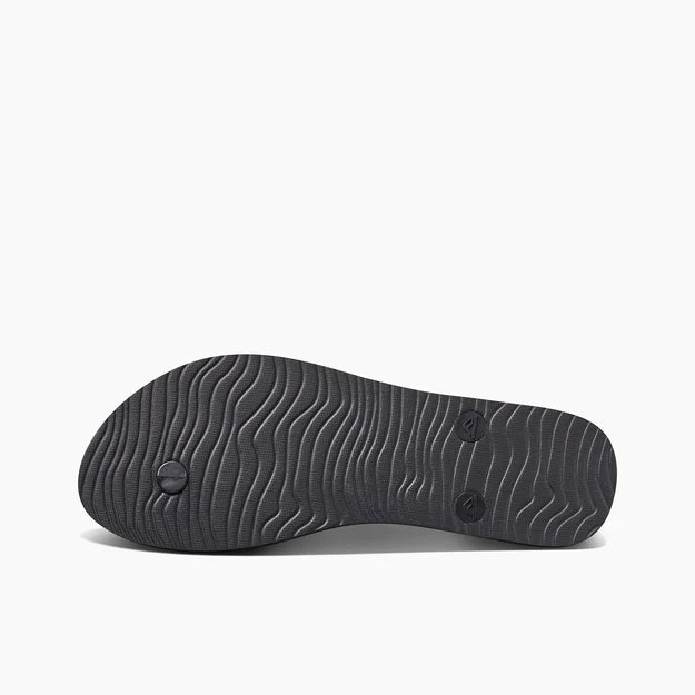 Reef Seaside Flip Flops-Black/White