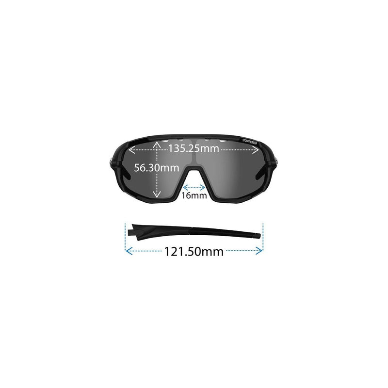 Tifosi Sledge Clarion Red Fototec Single Lens Sunglasses