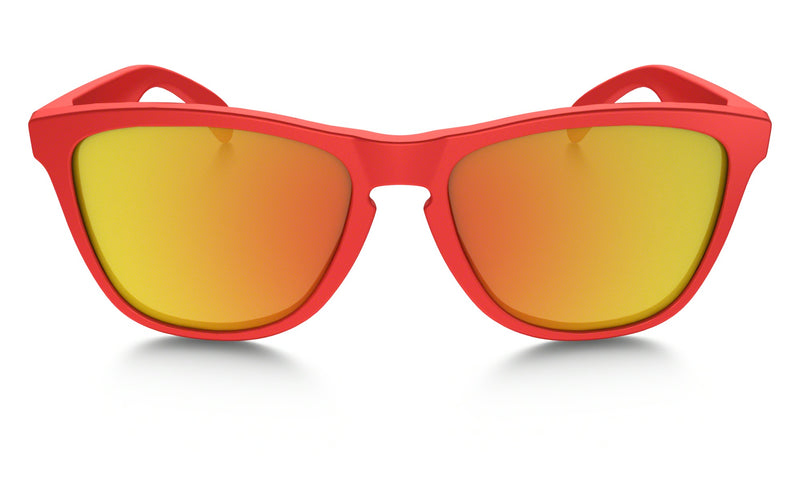 Oakley Frogskins OO9013-48-Matte Red/Fire Iridium