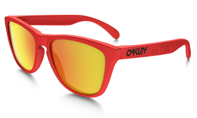 Oakley frogskin red iridium best sale